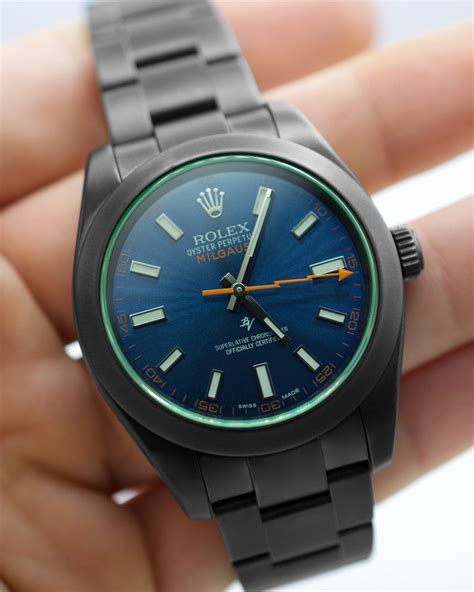 rolex milgauss limited edition|rolex milgauss price used.